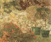 Emile Claus A Corner of my Garden oil painting